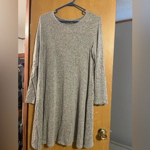 Gray NWOT Long Sleeve Dress